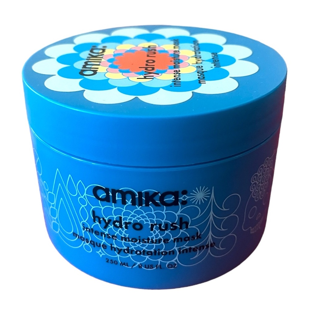SOLD Amika Hydro Rush Intense Moisture Hair Mask with Hyaluronic Acid - 8 oz NEW - Picture 5 of 5